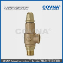 Brass safety valve